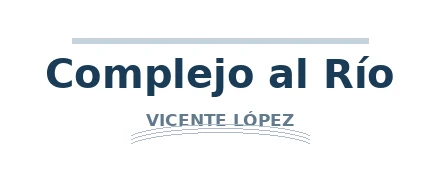 Identidad visual de Complejo al Río